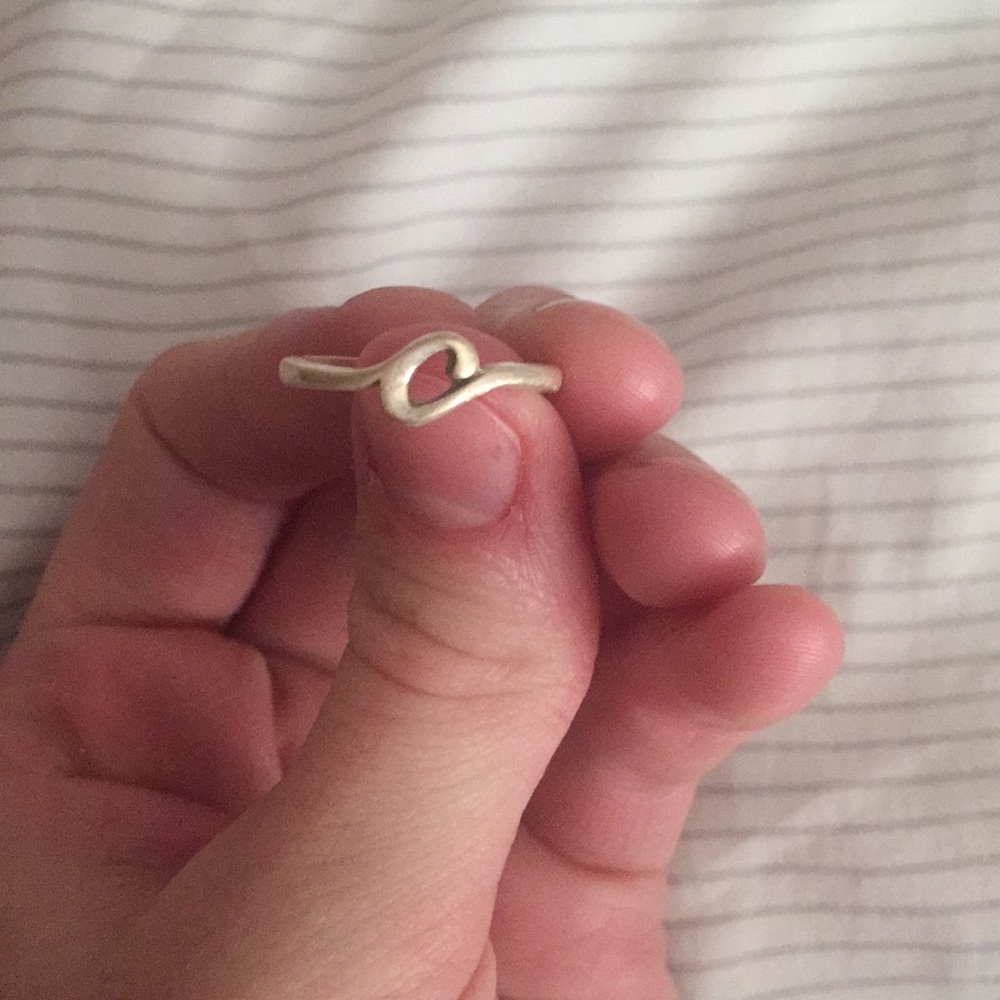 James Avery script ring